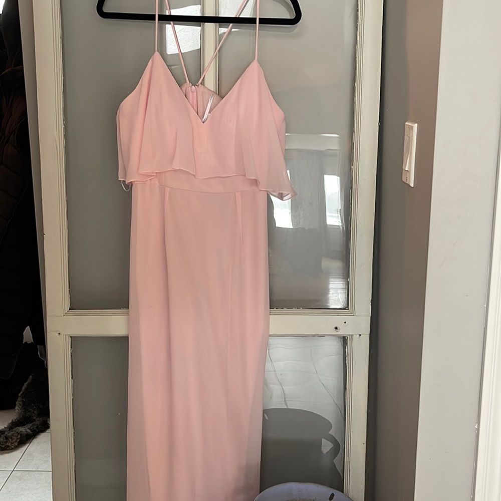 Blush Pink cocktail/bridesmaid dress
